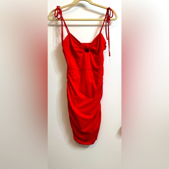 Superdown Ruched Dress XS - Picture 1 of 14